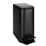 $27 TIPGO Slim Bathroom Trash Can with Lid Soft...