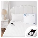 $37 Sealy Heated Mattress Pad Twin Size with 10...