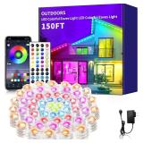 $35 150FT Permanent Outdoor Lights,Waterproof...