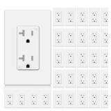 $76 BESTTEN 30 Pack 20 Amp Receptacle Outlet...