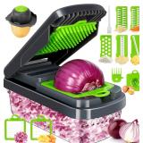 $27 Vegetable Chopper,12-in-1 Multifunctional...