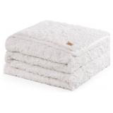 $200 UGG Faux Fur Full/Queen Blanket for Bed,...