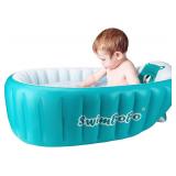 $22 Swimbobo Inflatable Baby Bath Tub Portable...
