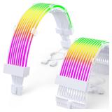$50 Sirlyr RGB 12VHPWR Cable Set,ARGB PSU Cable...