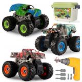 $28 Take Apart Monster Truck Toys for Kids 3 4...