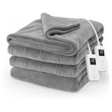 $75 Sunbeam Electric Royal Luxe Microplush...