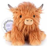 $24 Heatable & Coolable Highland Cow Stuffed...