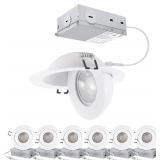 $62 4inch Gimbal LED Recessed Light Recessed...