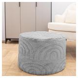 $42 Asuprui Round Ottoman Pouf Ottoman Foot...