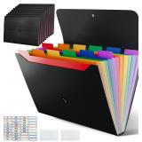 $27 10 Pack Accordion File Organizer with...