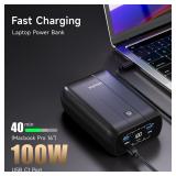 $39 imuto 100w Power Bank, 20000mAh 4-Output...