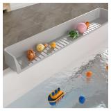 $22 Longer Bathtub Splash Guard for Tub Kids,...
