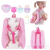 $36 BABESIDE Baby Doll Carrier Set   Realistic...