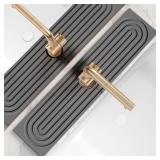 $22 Large Faucet Mat for Kitchen Sink - Stone...