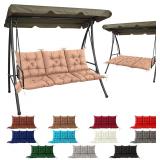 $40 NACATIN 3 Seat Cushion for Outdoor Swing -...