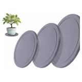 $22 3 Pack Diatomaceous Earth Plant Saucer Set...