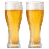 Pilsner Beer Glasses Set of 2-15 oz Slip...
