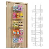 $37 Adjustable Over The Door Organizer, Metal...