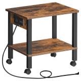 HOOBRO 2-Tier Printer Stand with Charging...