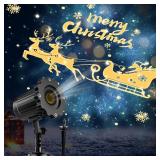 3D Dynamic Christmas Projector Lights Outdoor...