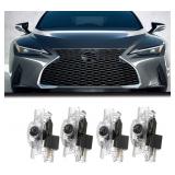 4Pcs Car Door Lights Logo Projector Never Fade...