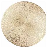 $35 Snowkingdom Gold Round Placemats Set of 4,...