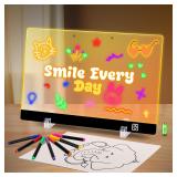 16' Rechargeable LED Doodle Glow Drawing Board...