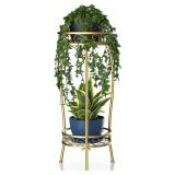 H HOMEXIN Plant Stand Indoor- 2 Tier Metal Tall...