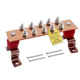 Copper Grounding Bar Kit - 7.8' Copper Bus Bar...