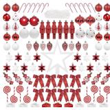 $40 ITART 105pcs Christmas Tree Ornaments...