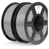 ELEGOO PLA+ Filament 1.75mm Gray 2KG, High...
