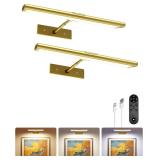 $43 EZVALO Picture Light for Wall, 4800mAh 13'...