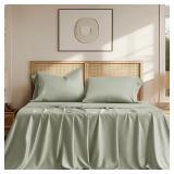$76 EVERGRACE Tencel Sheet Set Queen Size 4...