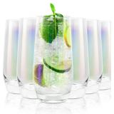 $40 SHOWLOUE 18.3 oz Large Drinking Glasses,...