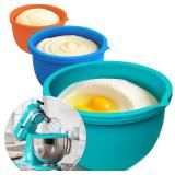 $70 Upgraded 4.5-5QT Silicone Bowl Liners for...