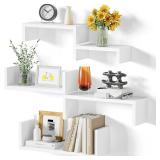 SRIWATANA Floating Shelves for Wall, Wall...