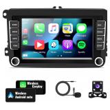 $89 2G+64G Android Car Stereo for VW Volkswagen...