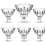 $32 ALIDE MR16 Led Bulbs 15 Degree 15  Narrow...