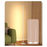 $45 EDISHINE LED Corner Floor Lamp, 57.5'...