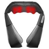Shiatsu Neck and Back Massager with Heat,...