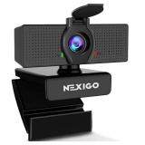 NexiGo N60 1080P Web Camera, HD Webcam with...
