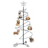 $43 HOHIYA 3.3 FT Metal Spiral Christmas Tree...