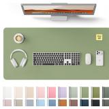 YSAGi Leather Desk Protector, Office Mat, Large...