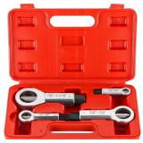 DASBET 4PCS Metal Nut Splitter Set Heavy Duty...