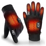 $43 Rechargeable Heated Winter Gloves for Women...