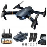 Drones with Camera for Adults Kids, Foldable RC...