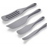 Tongjude Silicone Spurtle Set, Silicone Spatula...