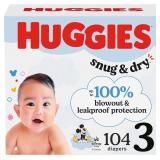 $39 Huggies Size 3 Diapers, Snug & Dry Baby...