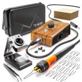 $50 Wood Burning Kit Professional Pyrography...