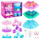 Princess Dress Up Shoes Set, Girls Dress Up...